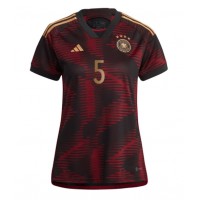 Tyskland Thilo Kehrer #5 Fotballklær Bortedrakt Dame VM 2022 Kortermet
